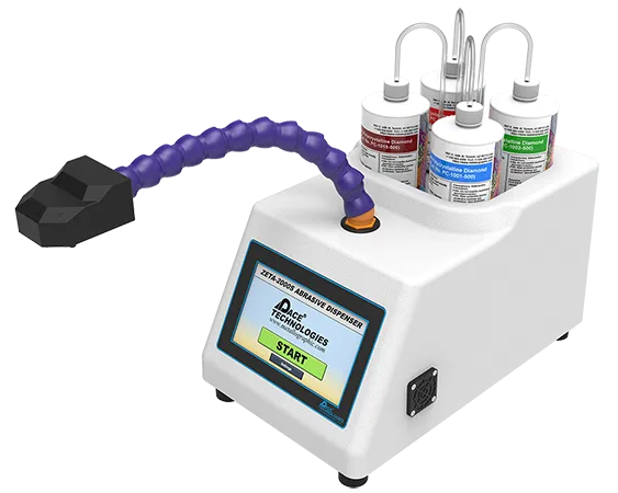 Imgage of the ZETA-2000S Automated Abrasive Dispenser